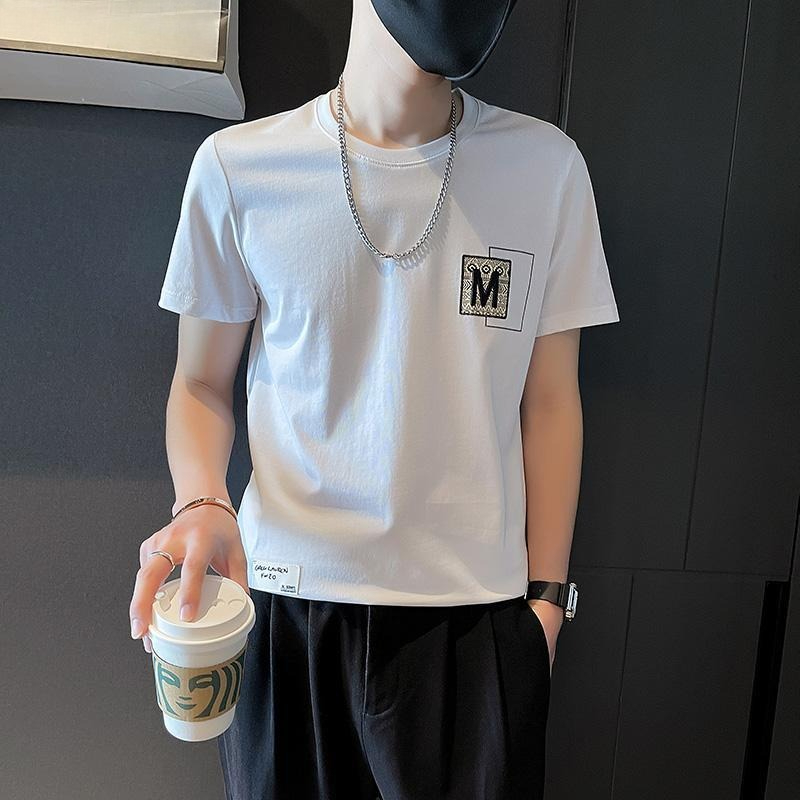 Trendy Men Short Sleeve Top Su - Korean Men Lifestyle avis et prix