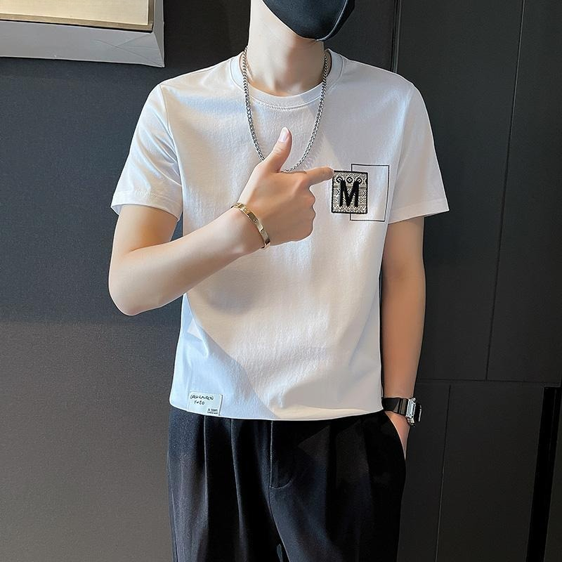 Trendy Men Short Sleeve Top Su - Korean Men Lifestyle avis et prix