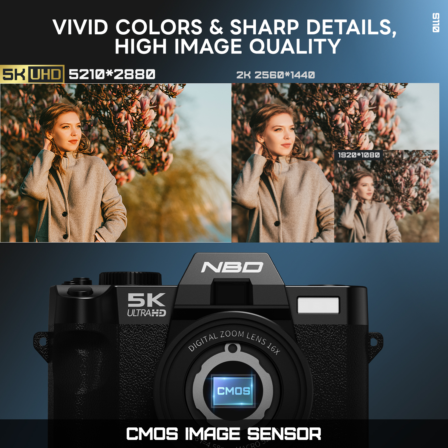 NBD 5K&48MP Digital Cameras Ph - Korean Lifestyle Vlog avis et prix