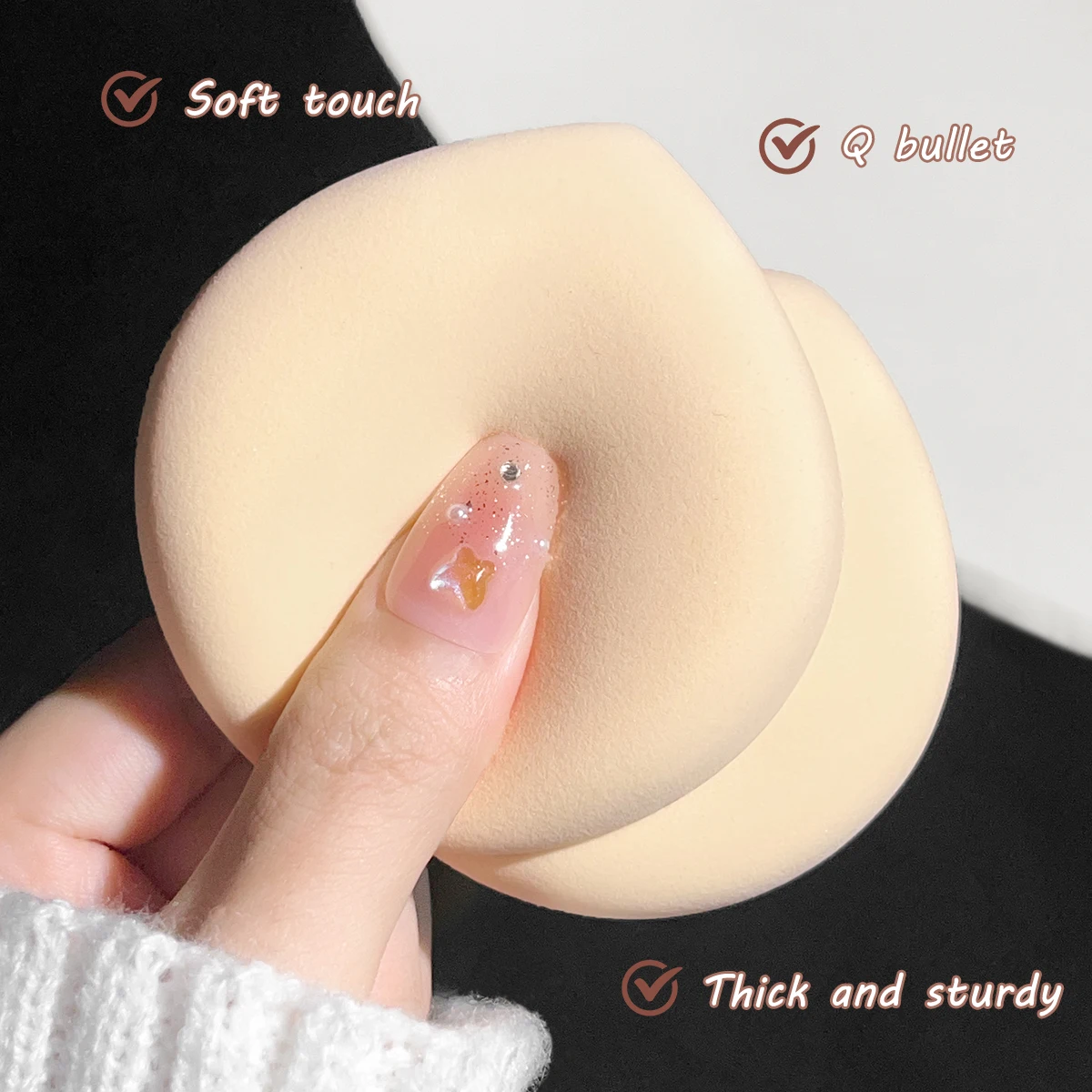 Dry and wet makeup puff sponge - Bb Cushion Korean avis et prix