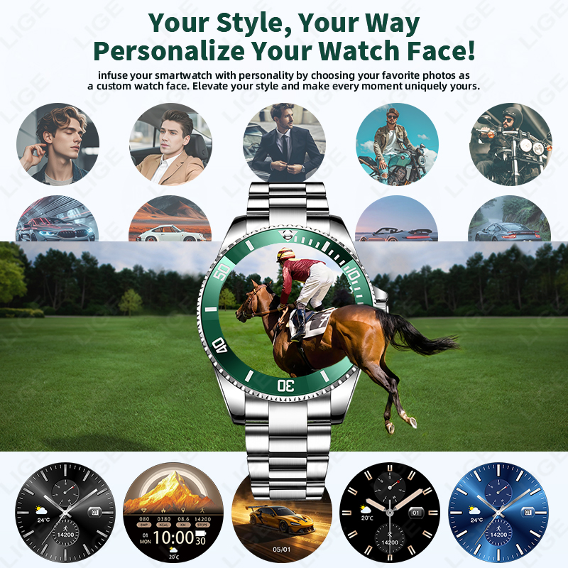 LIGE 2026 Style Luxury Smart W - Korean Men Lifestyle avis et prix
