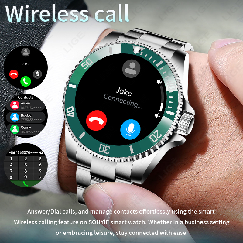 LIGE 2026 Style Luxury Smart W - Korean Men Lifestyle avis et prix