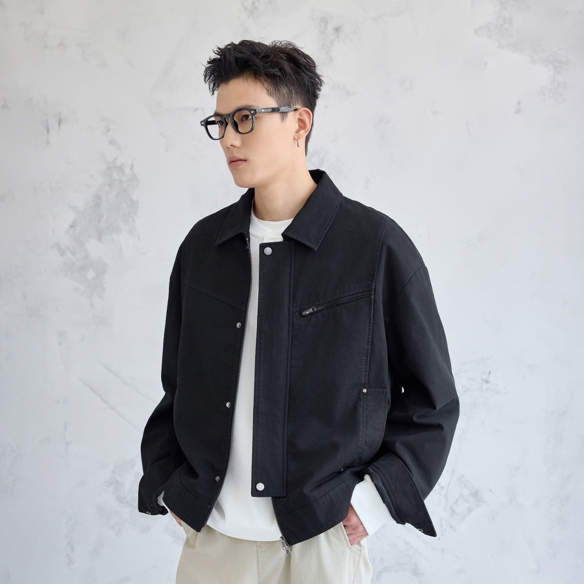 Mens Jacket Coat Korean City U - Korean Men Lifestyle avis et prix