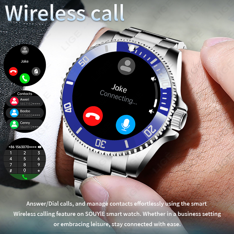 New 2026 Style Luxury Smart Wa - Korean Men Lifestyle avis et prix