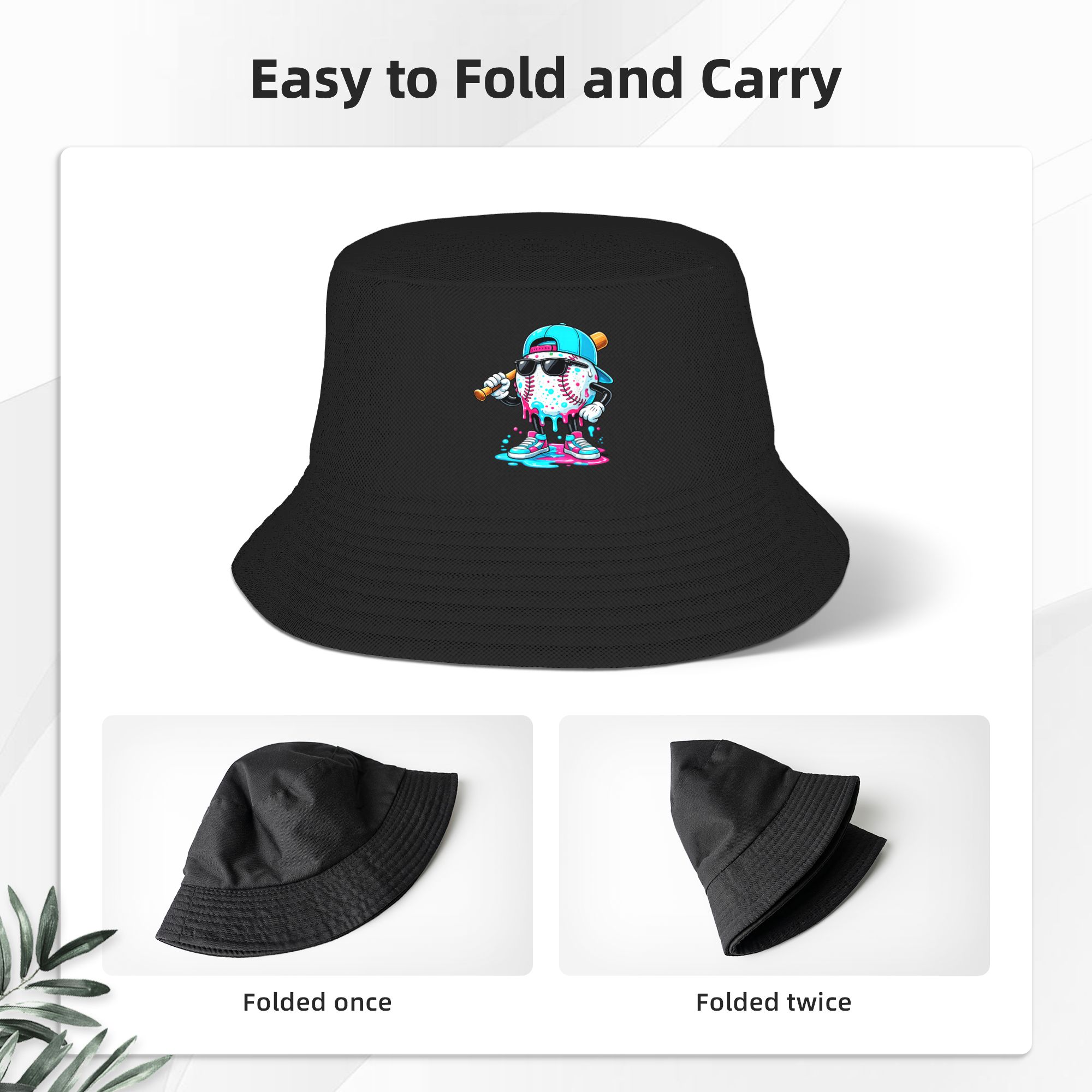 Drip Baseball Lifestyle Bucket - Korean Men Lifestyle avis et prix