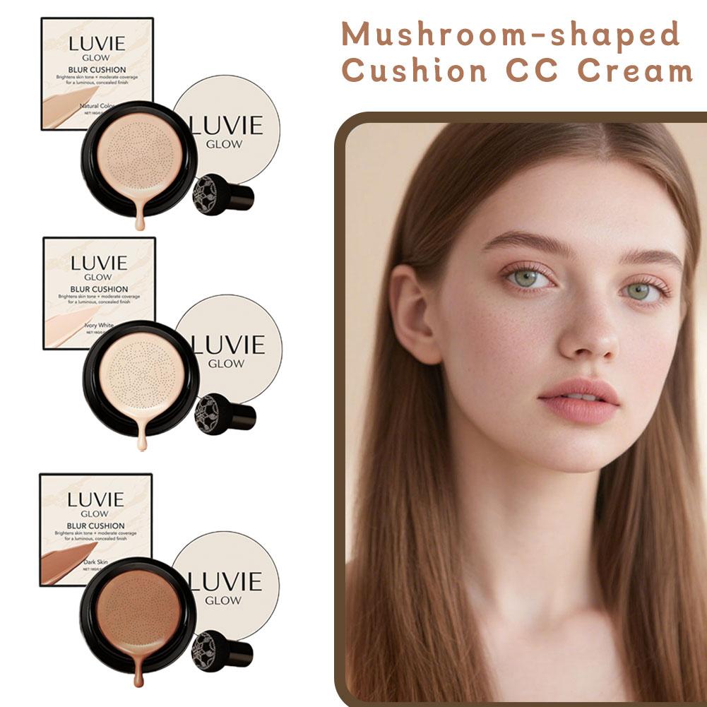 LUVIE GLOW Korean Mushroom Puf - Bb Cushion Korean avis et prix