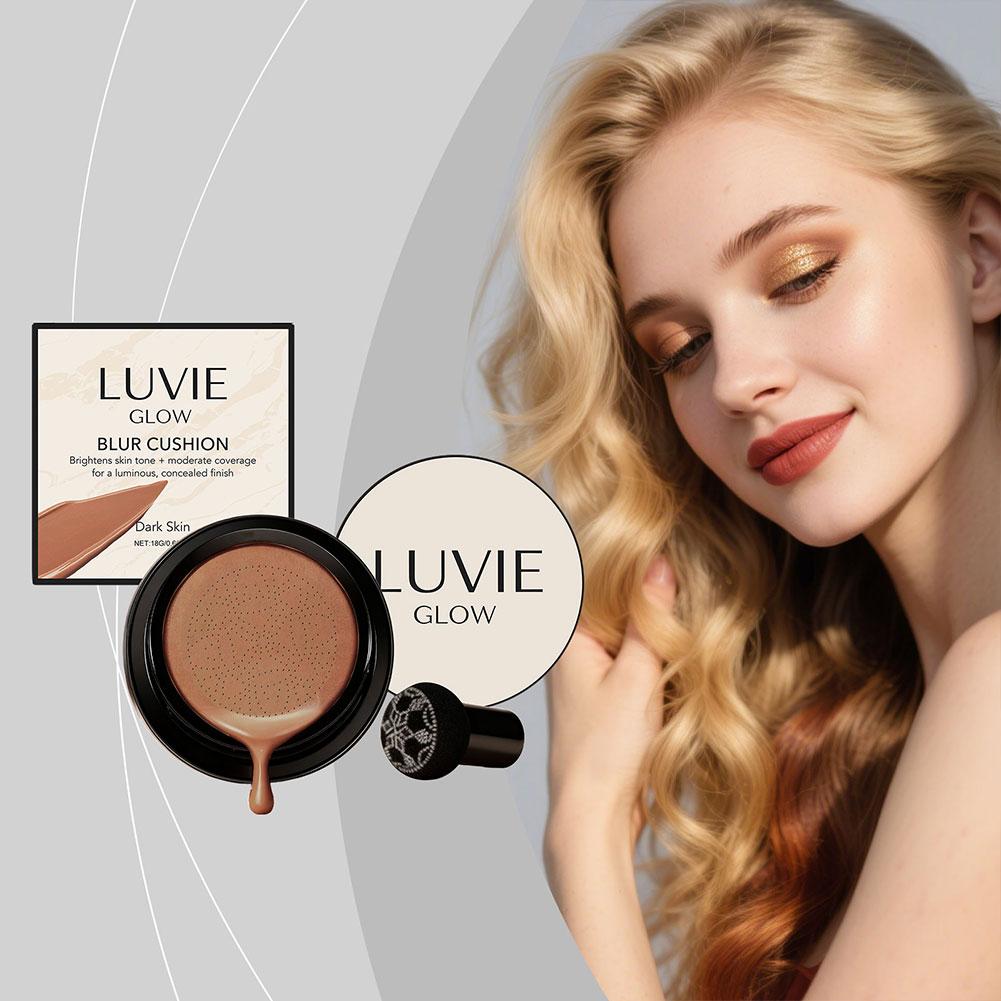 LUVIE GLOW Korean Mushroom Puf - Bb Cushion Korean avis et prix